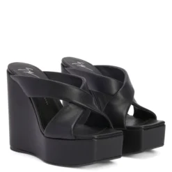MEISSA CROSS-Black-Sandals -Nuvella Shop E300062001 C 1