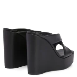 MEISSA CROSS-Black-Sandals -Nuvella Shop E300062001 D 1