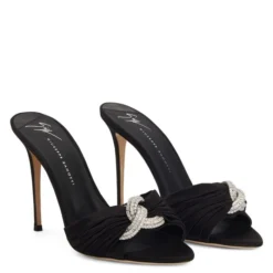 INTRIIGO KNOT-Black-Sandals -Nuvella Shop E300063001 C 1