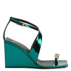 NIHAO RING-Green-Sandals