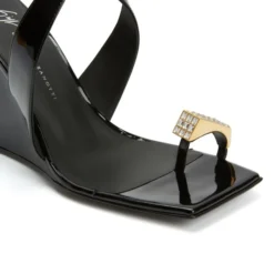 NIHAO RING-Black-Sandals -Nuvella Shop E300067003 E 1