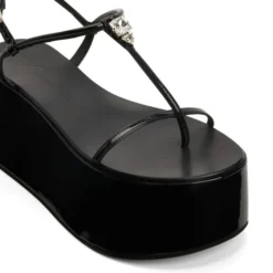BARNAK-Black-Sandals -Nuvella Shop E300070001 E 1