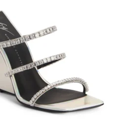 CLAREENCE-Silver-Sandals -Nuvella Shop E300076001 E 1