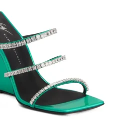 CLAREENCE-Green-Sandals -Nuvella Shop E300076003 E 1