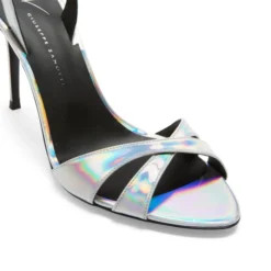 DOROTEE-Silver-Sandals -Nuvella Shop E300079005 E 1