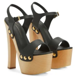 FANNY-Black-Sandals -Nuvella Shop E300081001 C 1