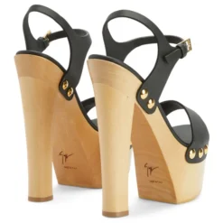 FANNY-Black-Sandals -Nuvella Shop E300081001 D 1
