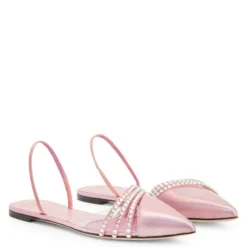 CLARALIE-Pink-Flats -Nuvella Shop E350003001 C 1 1