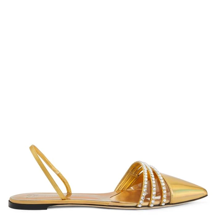 CLARALIE-Gold-Flats 1 CLARALIE-Gold-Flats