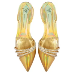 CLARALIE-Gold-Flats 9 CLARALIE-Gold-Flats -Nuvella Shop E350003002 E 1 1
