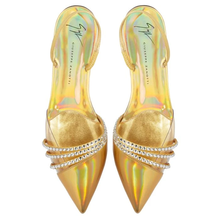 CLARALIE-Gold-Flats 5 CLARALIE-Gold-Flats - Image 5