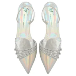 CLARALIE-Silver-Flats -Nuvella Shop E350003003 E 1 1