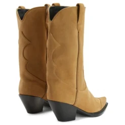 THYRA-Brown-Boots -Nuvella Shop E380003002 D 1