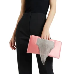 JOSIANE CRYSTAL-Pink-Clutches