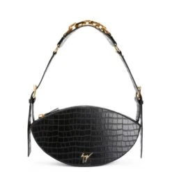 MIREILLE-Black-Shoulder Bags