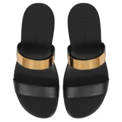 IGNAZIO-Black-Flats -Nuvella Shop EU10035001 D 1