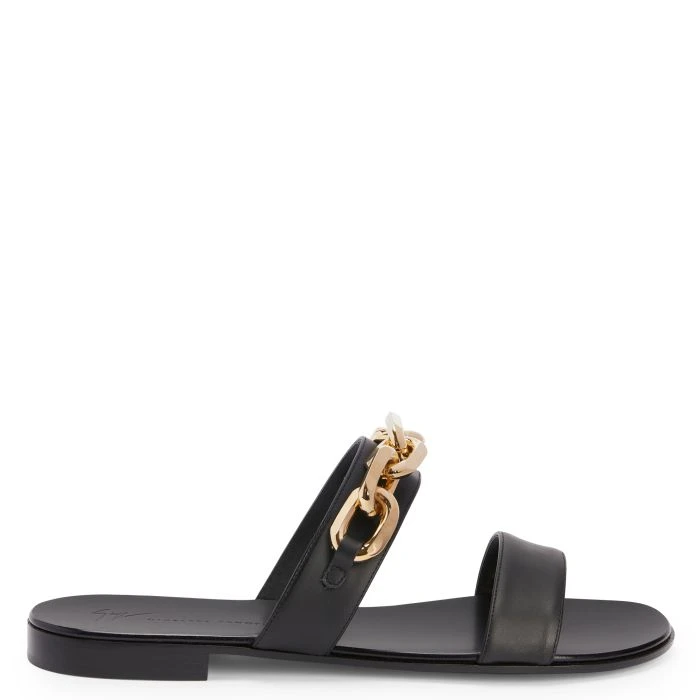 AUBERT CHAIN-Black-Flats 1 AUBERT CHAIN-Black-Flats
