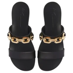 AUBERT CHAIN-Black-Flats 7 AUBERT CHAIN-Black-Flats -Nuvella Shop EU30027001 D 1