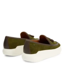 CONLEY TASSEL-Green-Slip Ons -Nuvella Shop EU30030003 C 1