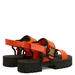 MEDERIC-Orange-Flats -Nuvella Shop EU30031003 C 1