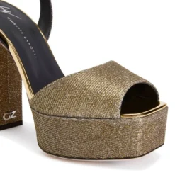 NEW BETTY-Gold-Sandals -Nuvella Shop I000010050 E 1 1