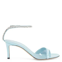 LEEAH CRYSTAL-Blue-Sandals
