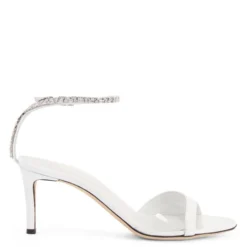 LEEAH CRYSTAL-White-Sandals