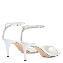 LEEAH CRYSTAL-White-Sandals -Nuvella Shop I200007013 D 1