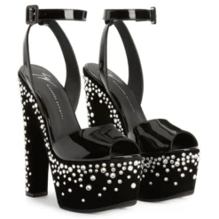 TARIFA JEWEL-Black-Platforms -Nuvella Shop I200009001 C 1