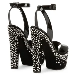 TARIFA JEWEL-Black-Platforms -Nuvella Shop I200009001 D 1