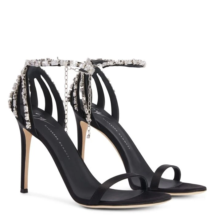 ADELE CRYSTAL-black-Sandals 3 ADELE CRYSTAL-black-Sandals - Image 3