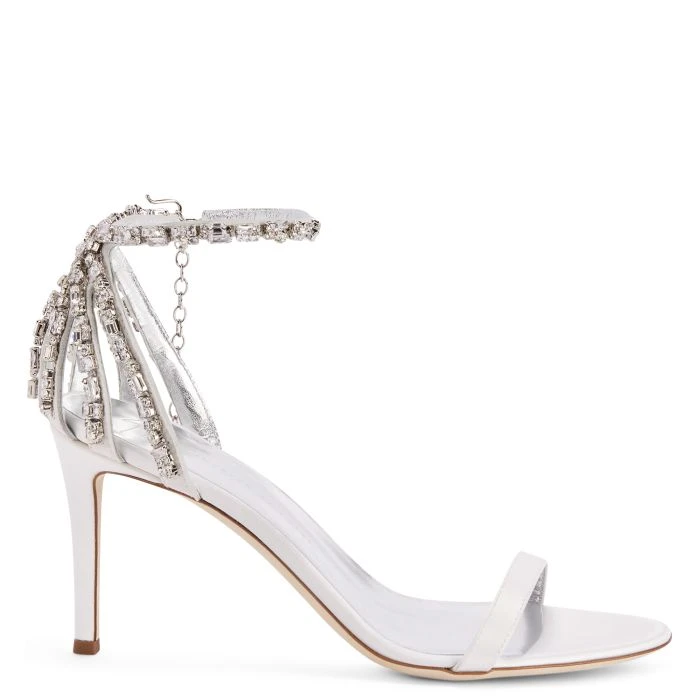 ADELE CRYSTAL-White-Sandals 1 ADELE CRYSTAL-White-Sandals