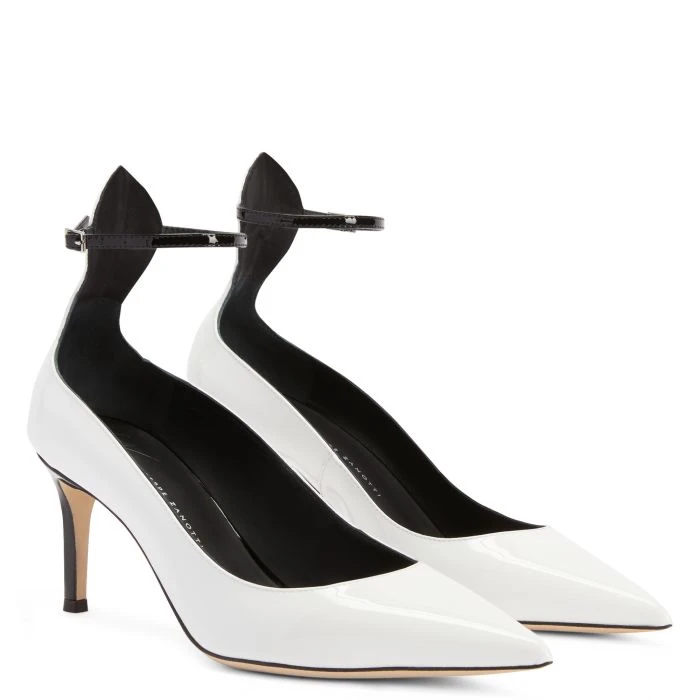 COHRALISE-White-Pumps 3 COHRALISE-White-Pumps - Image 3