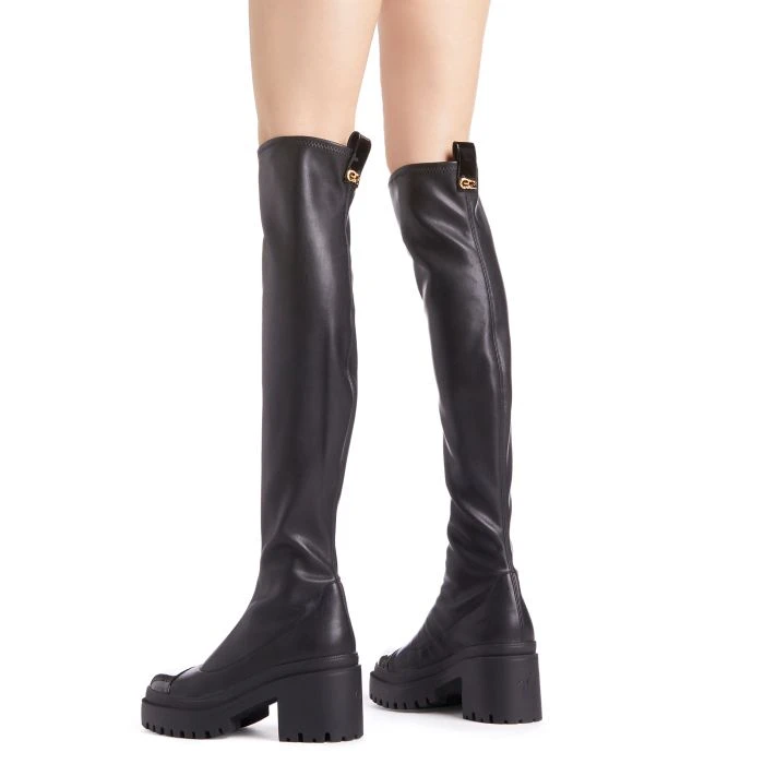 AVELA STRETCH-Black-Boots 2 AVELA STRETCH-Black-Boots - Image 2
