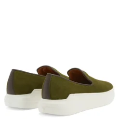 CONLEY ZIP-Green-Slip Ons -Nuvella Shop IU10004025 C 1