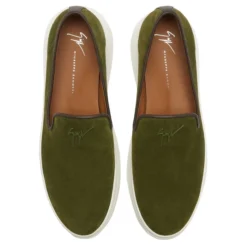 CONLEY ZIP-Green-Slip Ons -Nuvella Shop IU10004025 D 1