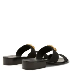 GREGORIE-Black-Flats -Nuvella Shop IU20007004 C 1 1