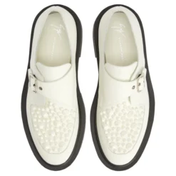 ADRIC STUDS-White-Lace Up -Nuvella Shop IU20029004 D 1 1