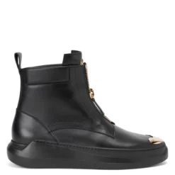 DENOEL ZIP-black-Boots