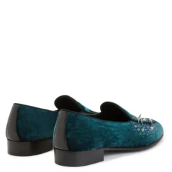 ALVARO STUDS-Green-Loafers 6 ALVARO STUDS-Green-Loafers -Nuvella Shop IU20039003 C 1 1