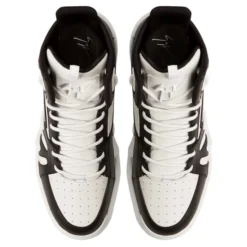TALON-White-Mid Top Sneakers -Nuvella Shop RM10007006 D 1