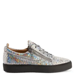 FRANKIE KALEIDO-Grey-Low-top Sneakers