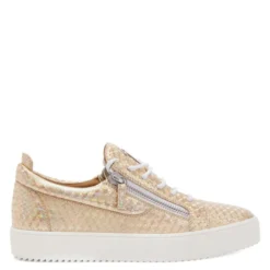 FRANKIE KALEIDO-Gold-Low-top Sneakers