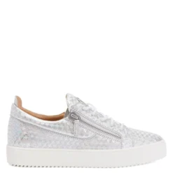 FRANKIE KALEIDO-Silver-Low-top Sneakers