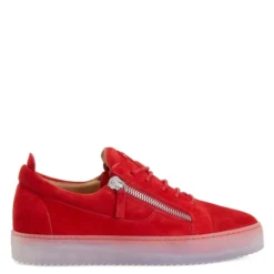 FRANKIE-Red-Low-top Sneakers