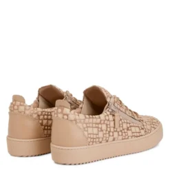 FRANKIE-Beige-Low-top Sneakers -Nuvella Shop RM30014004 C 1 1