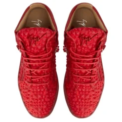 KRISS-Red-Mid Top Sneakers -Nuvella Shop RM30015002 D 1 1
