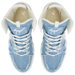 TALON-Blue-Mid Top Sneakers -Nuvella Shop RM30020001 D 1 1