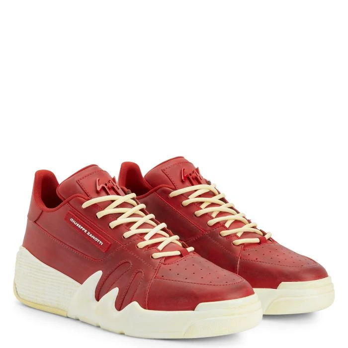 TALON-Red-Low-top Sneakers 2 TALON-Red-Low-top Sneakers - Image 2