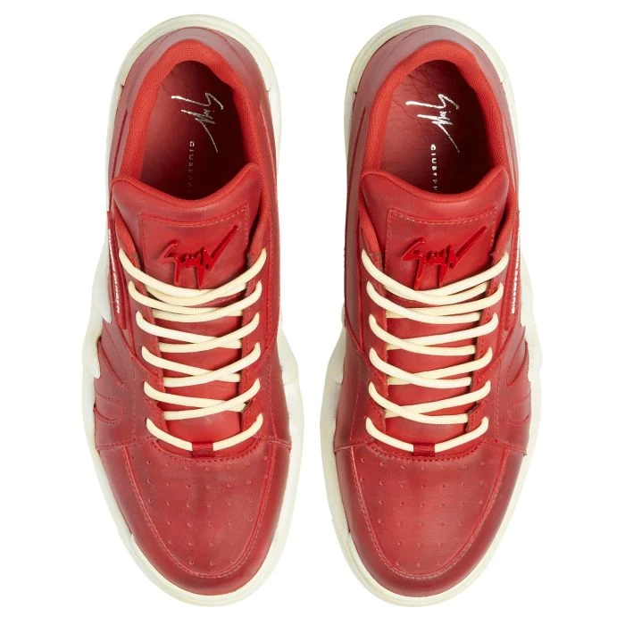 TALON-Red-Low-top Sneakers 4 TALON-Red-Low-top Sneakers - Image 4